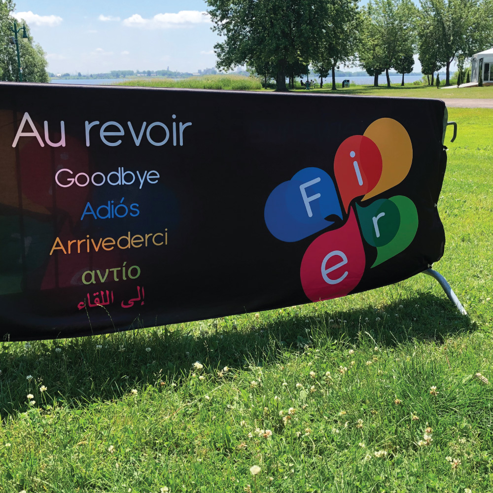 Security Fence Banner