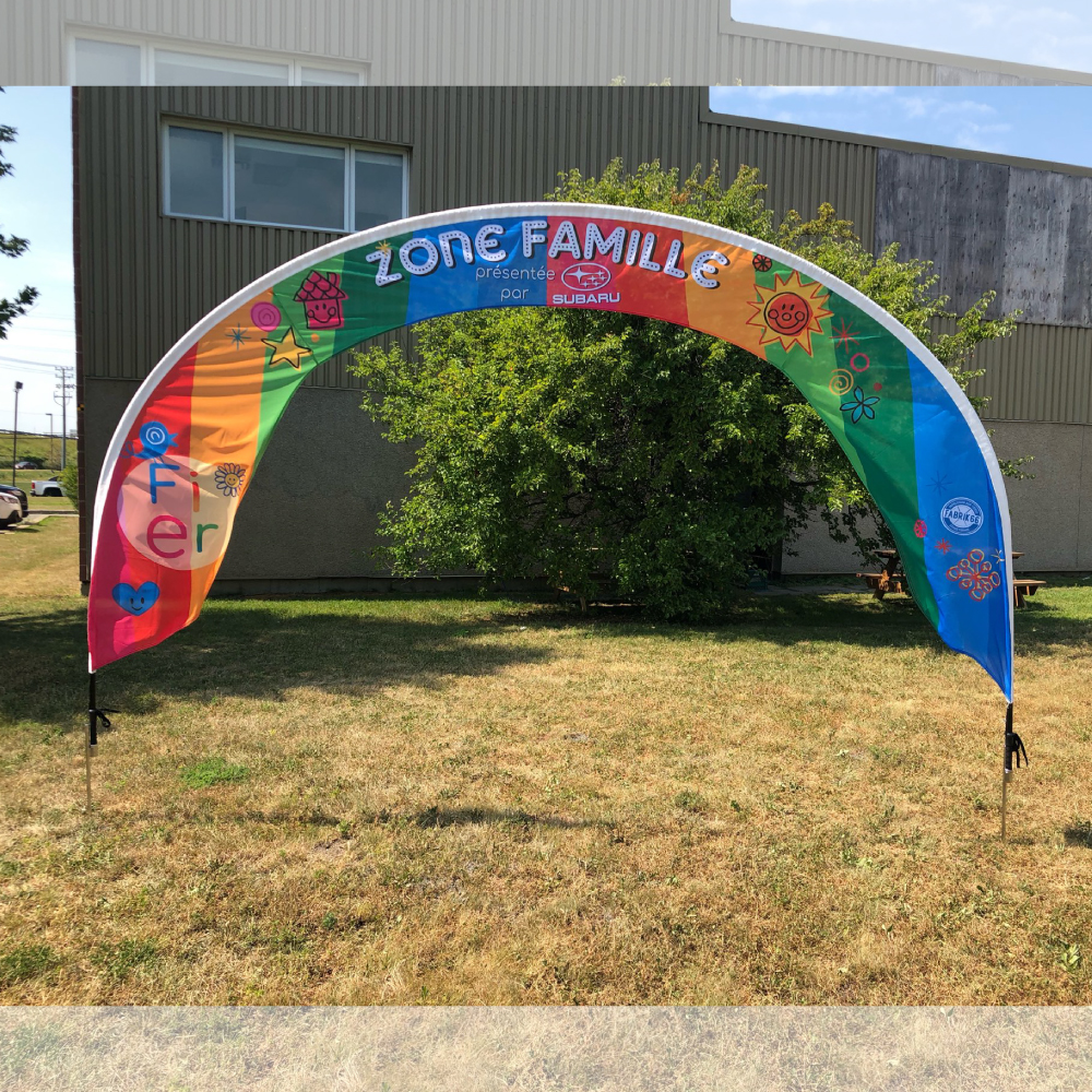 Arch Beachflag
