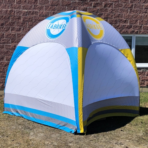 10x10 WALL – INFLATABLE TENT | Fabrik & co