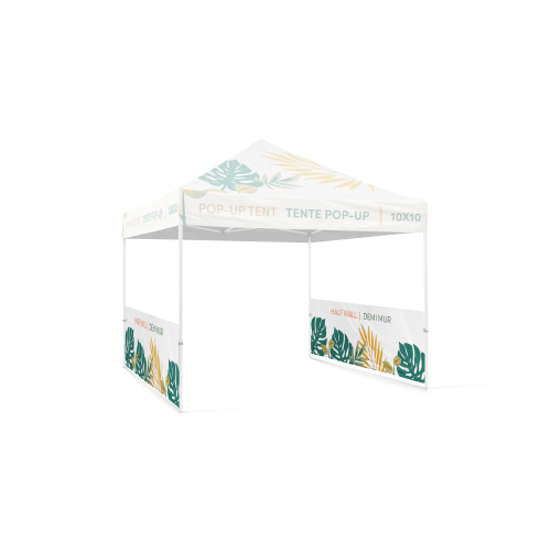 Demi-mur 10' pour tente popup | Fabrik & co