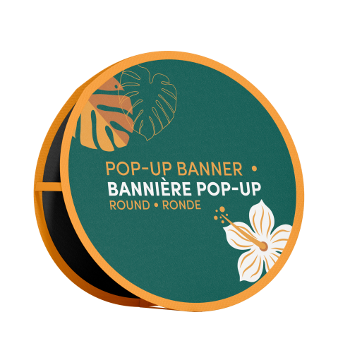 BANNER POP-UP ROUND - | Fabrik & co