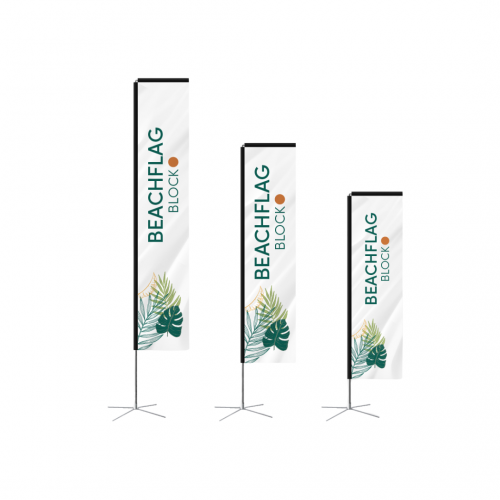 Beachflag - Modèle block | Fabrik & co