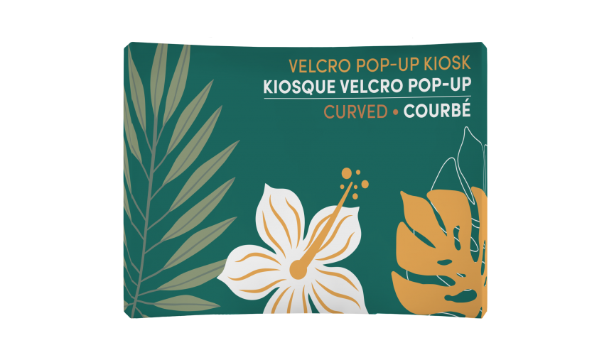 KIOSQUE VELCRO POP-UP - COURBÉ 8' | Fabrik & co