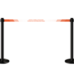 Poteaux de foule rétractables