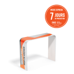 Kiosque arche et demi-arche