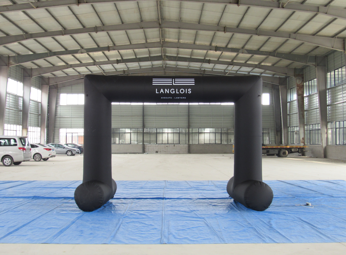 Arche gonflable – pieds autoportants