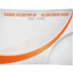 Velcro pop-up kiosk (straight and curved)