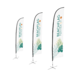 Beach Flag – Kit | Modèle Feather