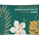 Velcro pop-up kiosk (straight and curved)