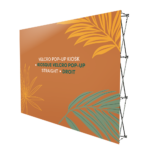 Velcro pop-up kiosk (straight and curved)