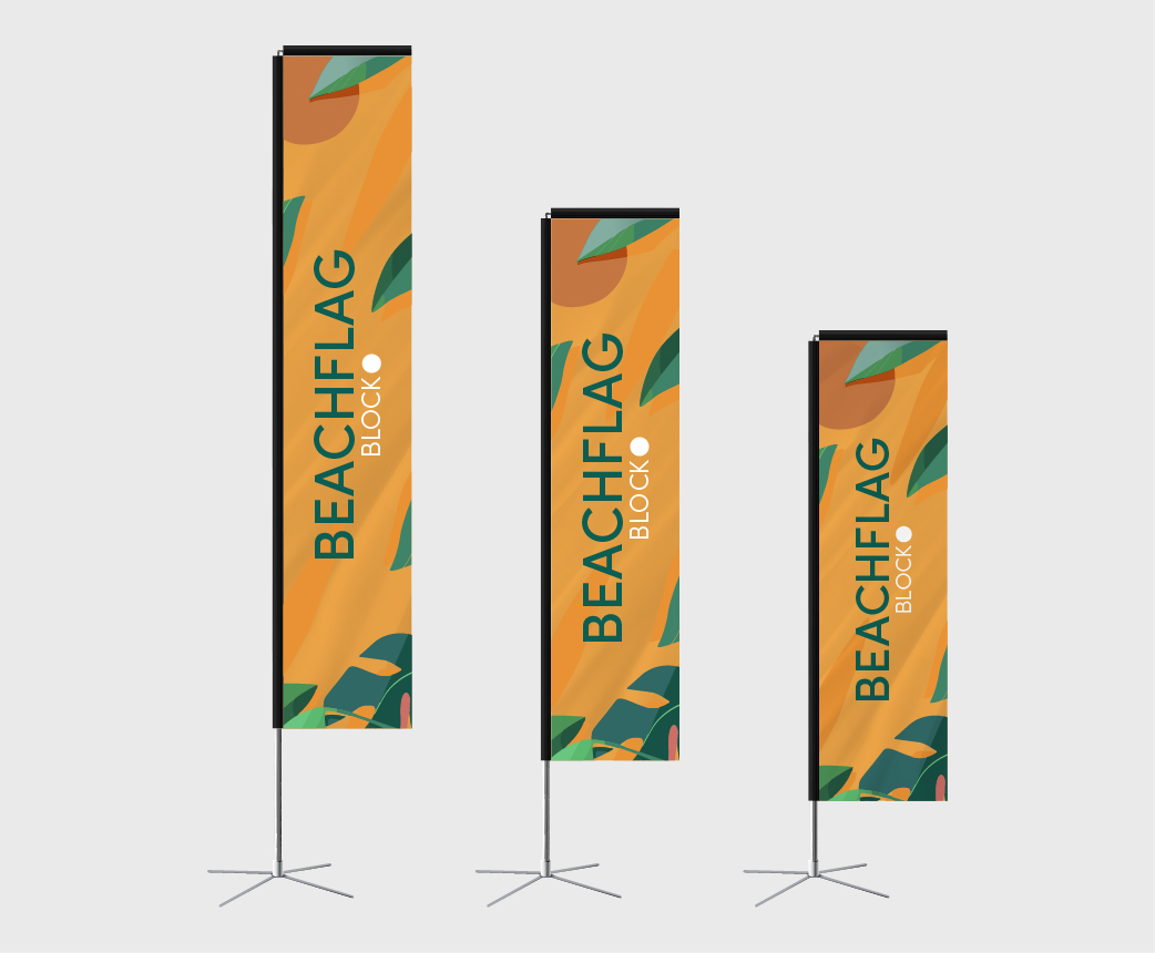 Beach Flag – Kit | Modèle Block
