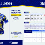 Baseball jersey (2 buttons) – Adult