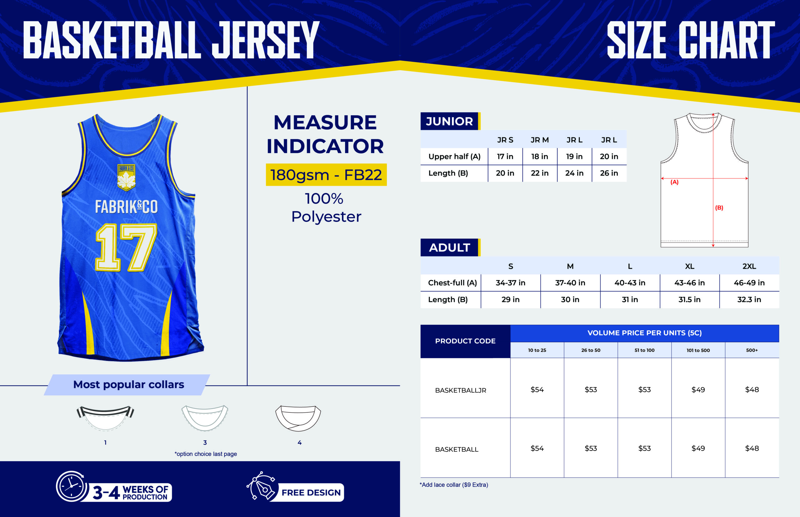 Basketball Jersey – Junior