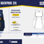 Baseball backpack 33L