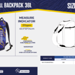 Basketball backpack 36L