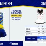 Cheerleading set