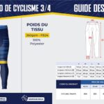 Cuissard de cyclisme 3/4
