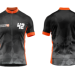 Chandail de cyclisme (Manches courtes avec zip)