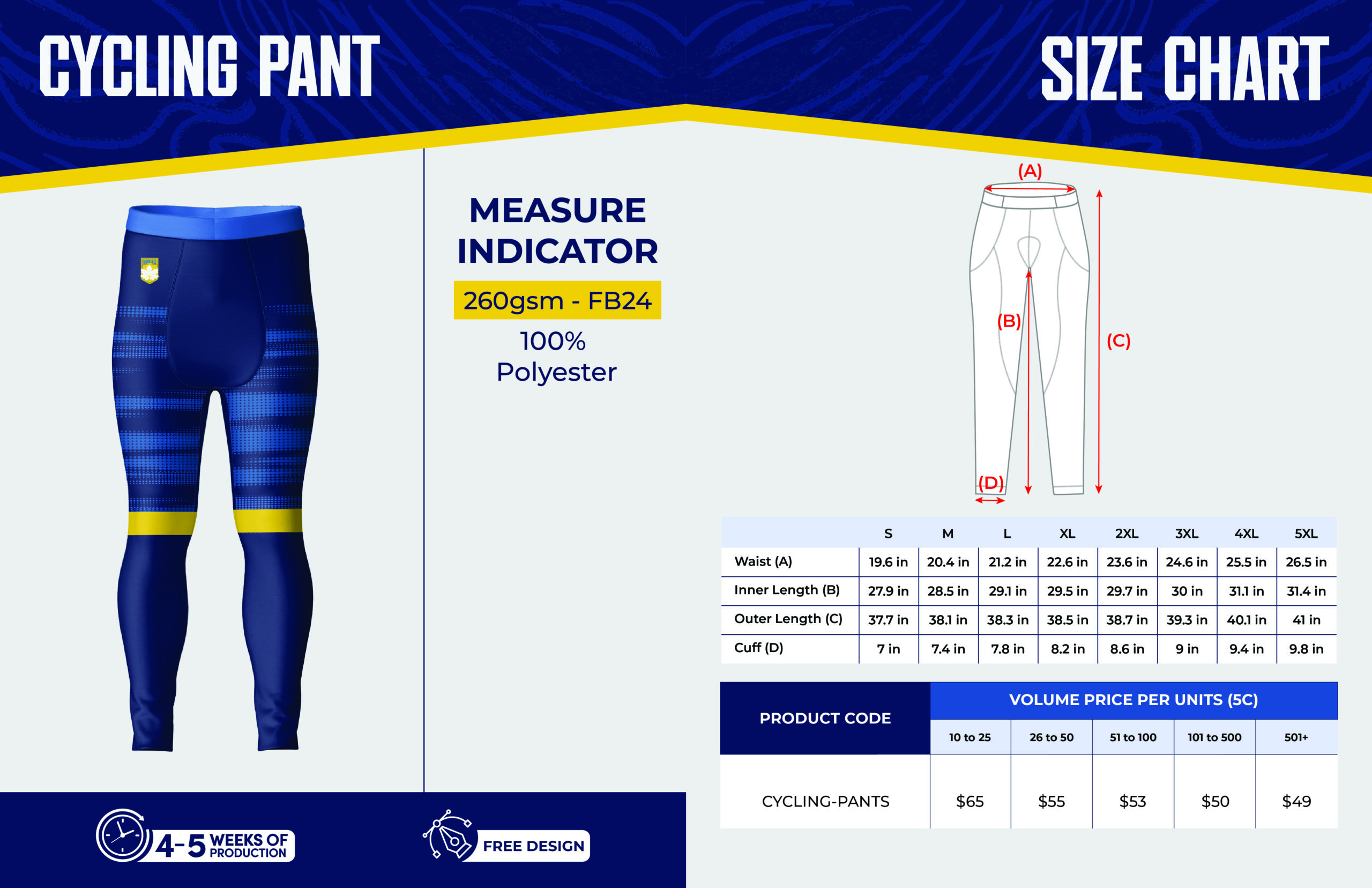 Cycling pant