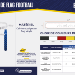 Ceinture de flag football