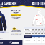 Chandail à capuchon (Intérieur en molleton)