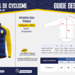 Chandail de cyclisme (Manches longues avec zip)