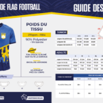 Chandail de flag football (Manches Courtes) – Adulte