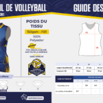 Chandail de volleyball (Femme Sans Manche)