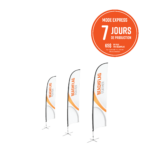 Beach Flag – Kit | Modèle Feather