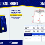 Flag football short