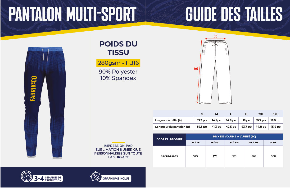 Pantalon Multi-Sport
