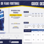 Chandail de flag football (Sans Manche) – Adulte