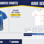 Chandail de flag football (Manches Courtes) – Adulte
