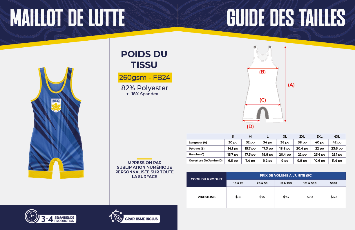 Maillot de lutte
