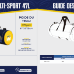 Sac multi-sport 47L