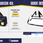 Sac de soccer 43L