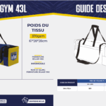 Sac de gym 43L