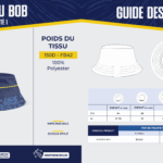 Chapeau bob (Impression 1 coté)