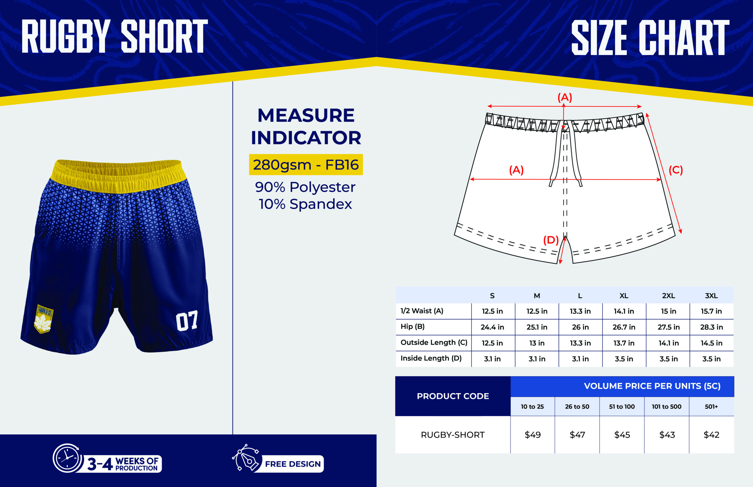Rugby short