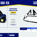 Soccer bag 43L