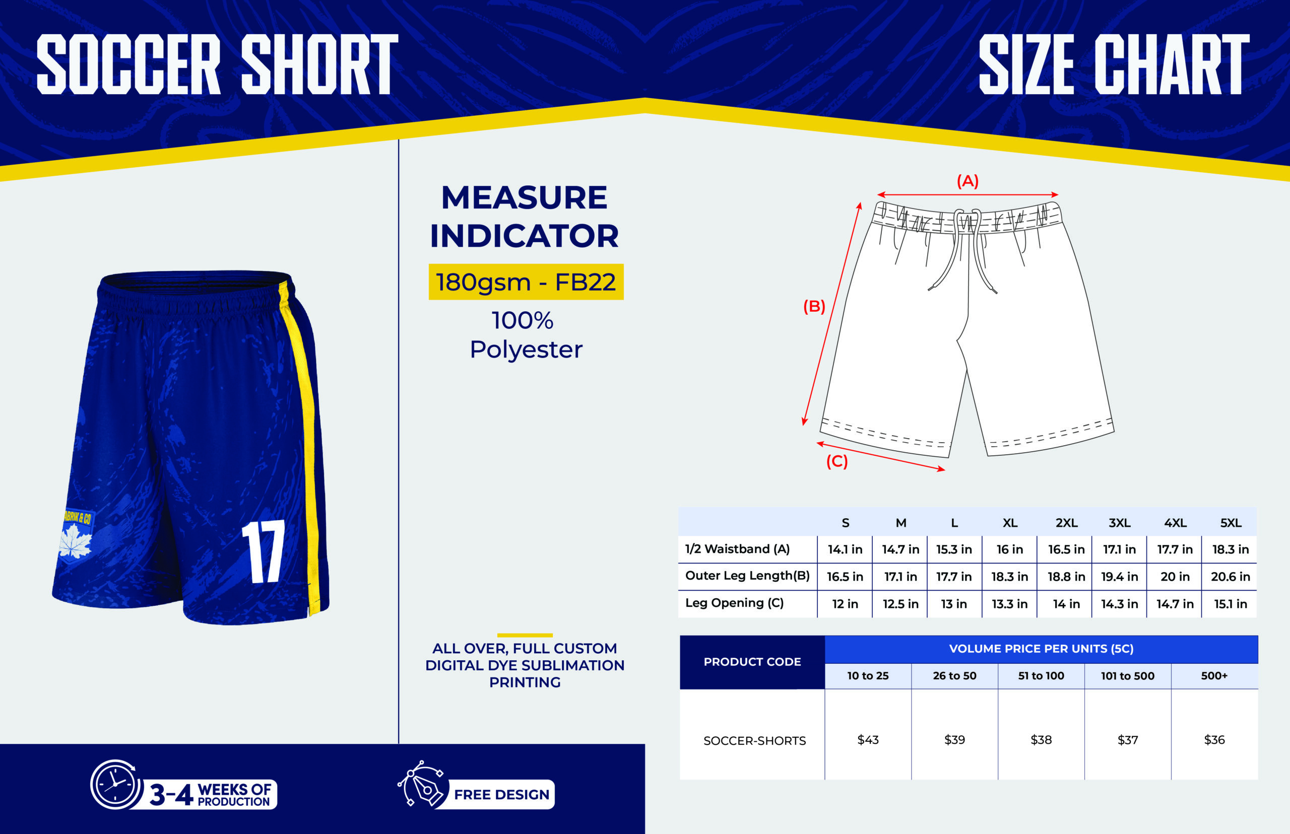 Soccer short