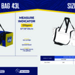 Sports bag 43L
