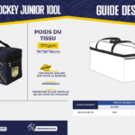 Sac de hockey junior 100L