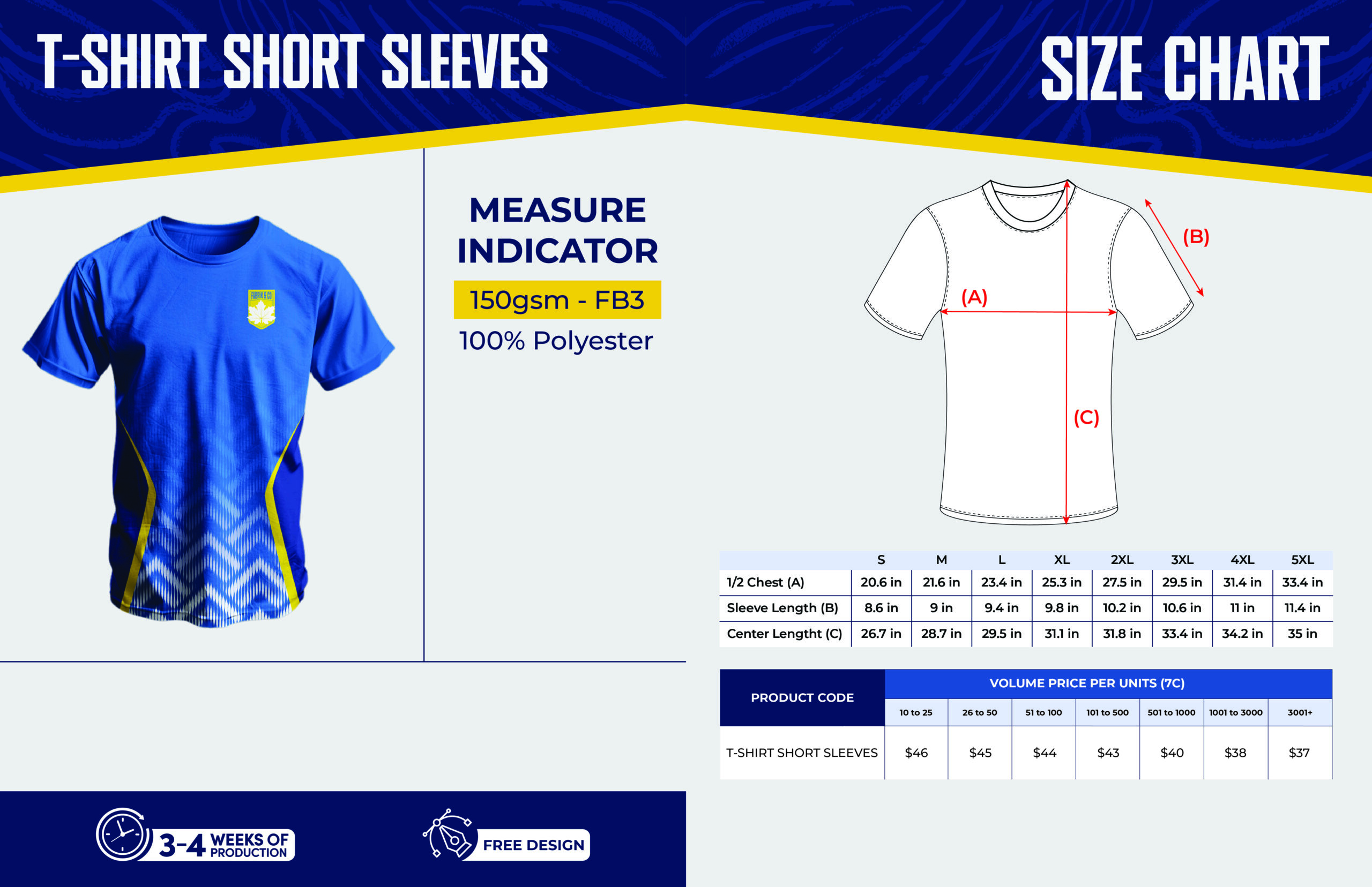 T-shirt short sleeves