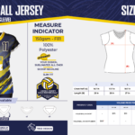 Women’s volleyball jersey (Short sleeve)