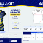 Women’s volleyball jersey (Short sleeve)