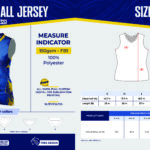 Women’s volleyball jersey (Sleeveless)