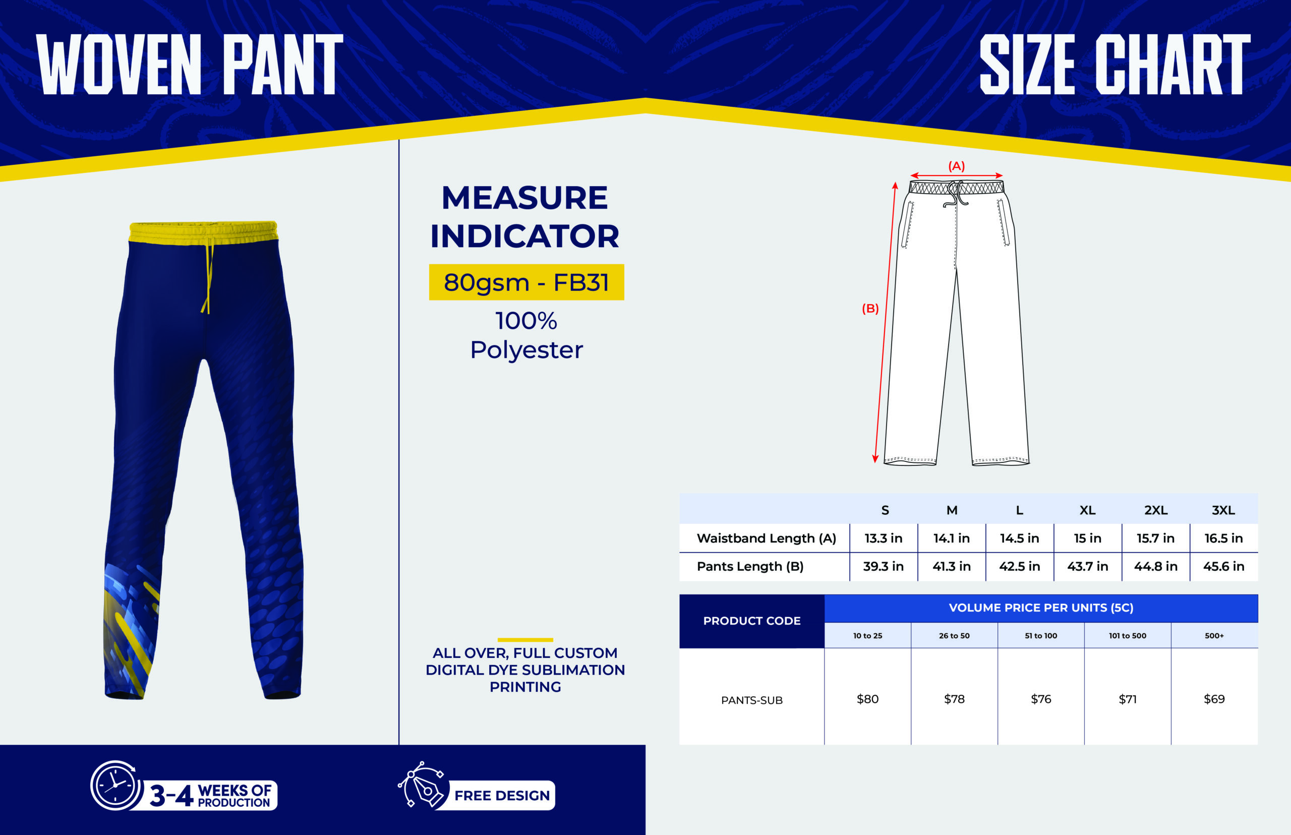 Woven pant