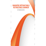 Bannière rétractable standard